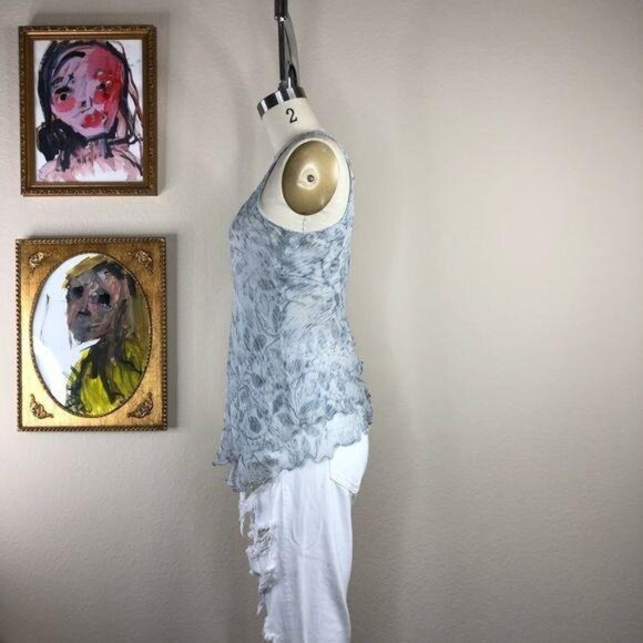 Armani Collezioni Silk Biased 90's Abstract Blouse - Picture 2 of 4